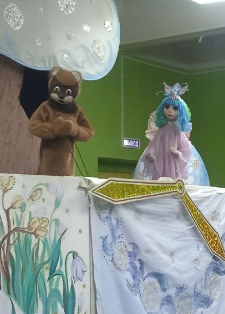 Кукольный спектакль «Необыкновенная снежинка»