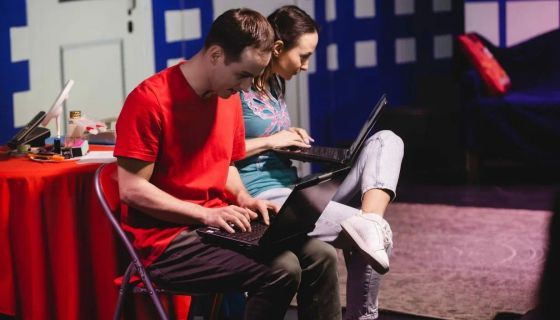 Спектакль «Папа в паутине»