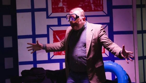 Спектакль «Папа в паутине»