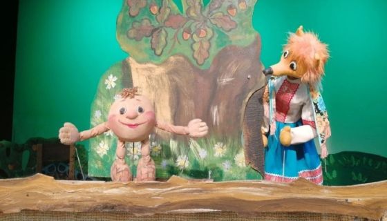 Кукольный спектакль «Колобок»